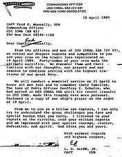 [USS CORAL SEA TRIBUTE SITE]