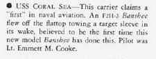 [USS CORAL SEA TRIBUTE SITE]