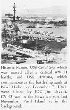 [USS CORAL SEA TRIBUTE SITE]