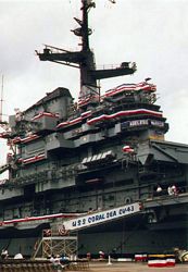 [USS CORAL SEA TRIBUTE SITE]